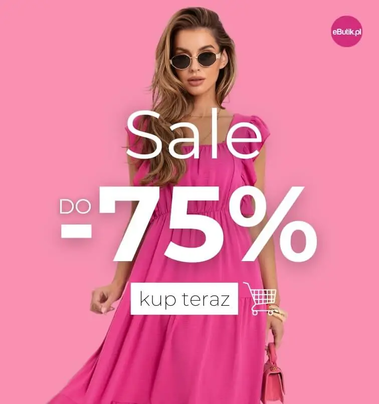 Wyprzedaż do -75% w eButik.pl