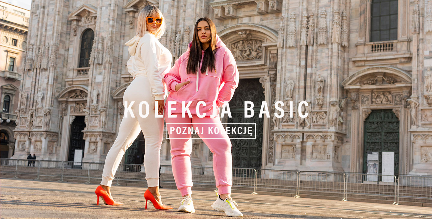 Odzież damska BASIC w rozmiarach PLUS SIZE