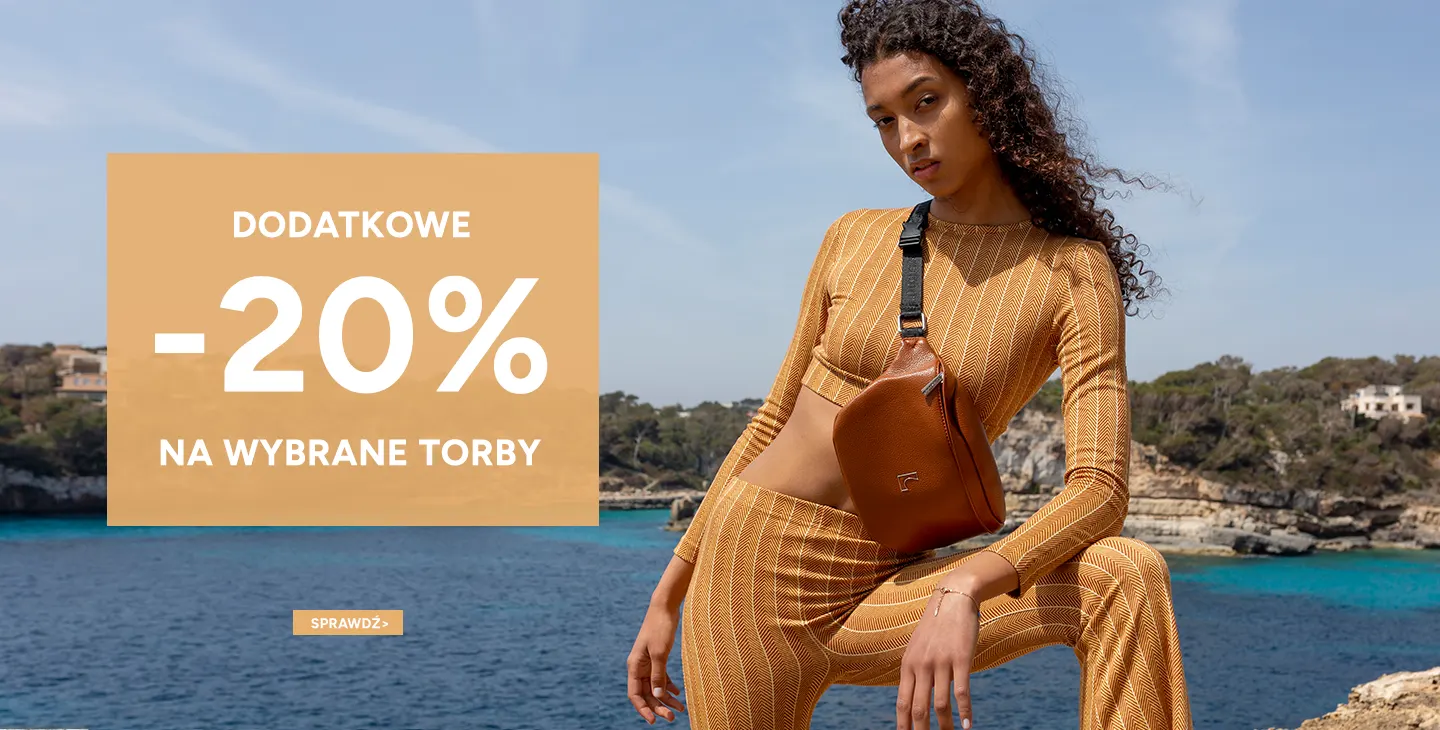 Extra 20% na wybrane modne torby