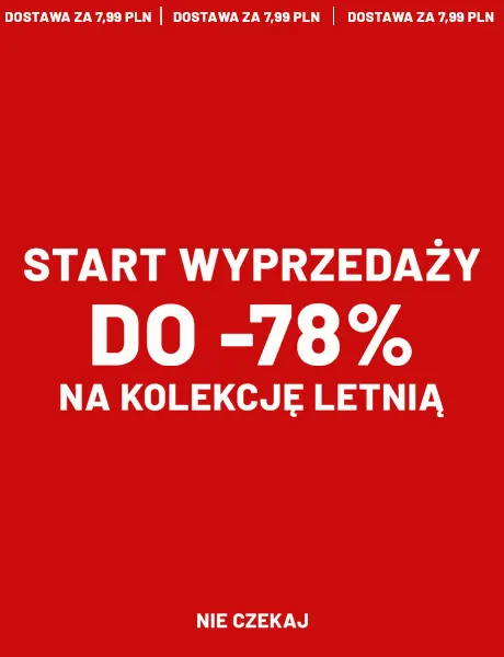 Summer sale + dostawa tylko za 7,99 online eButik.pl