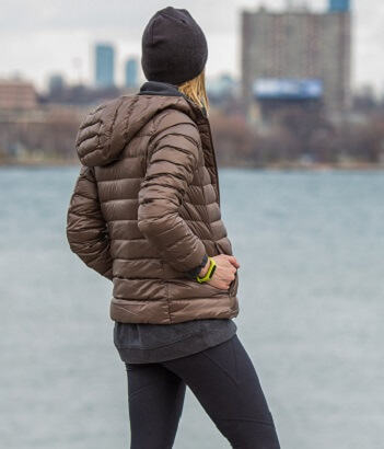 Damskie kurtki puchowe