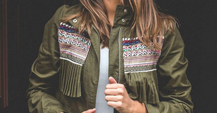 BESTSELLERY: KURTKA DAMSKA KHAKI