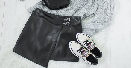 HIT: SPÓDNICE SKÓRZANE