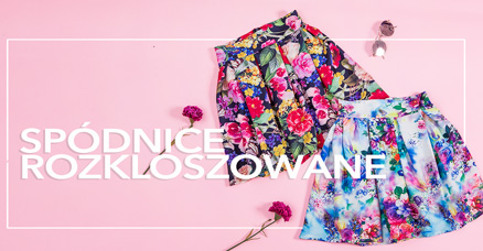 SPÓDNICE ROZKLOSZOWANE