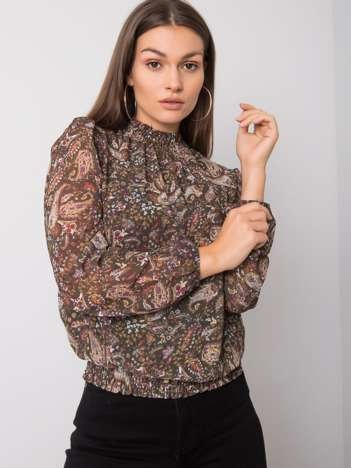 Ciemnozielona bluzka Raya SUBLEVEL