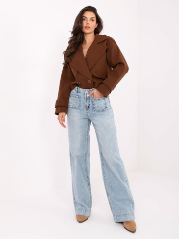 Jasnoniebieskie jeansy z kieszeniami z przodu SUBLEVEL