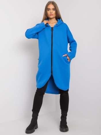 Niebieska bluza z kieszeniami Saige