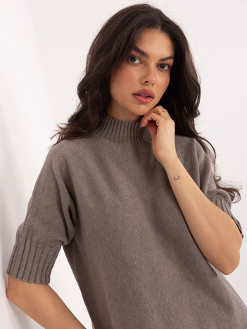 Fango damski sweter z domieszką wełny