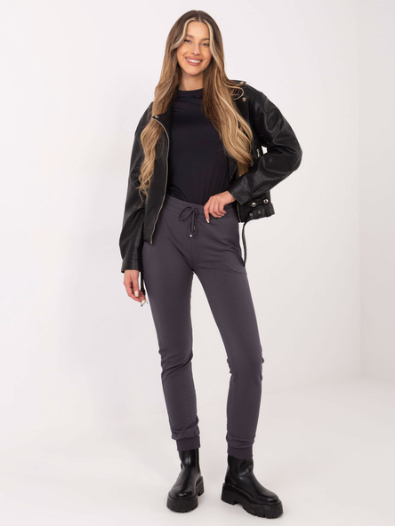 Grafitowe spodnie Faster