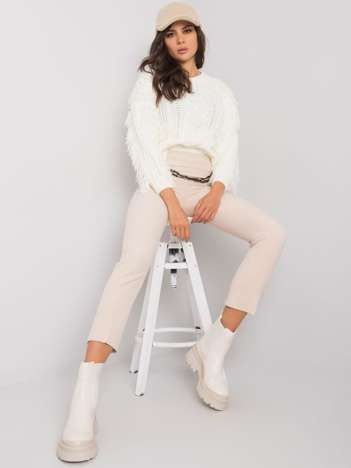 Beżowe spodnie materiałowe Beaverton