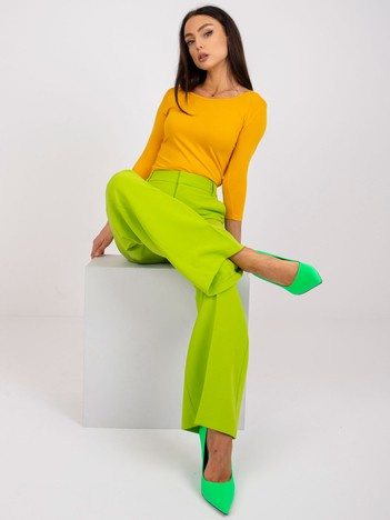 Ciemnożółta bluzka bawełniana Mona