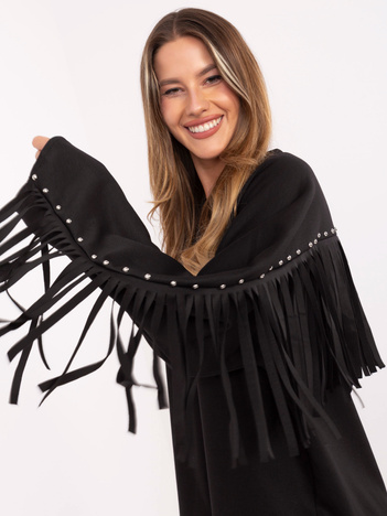 Czarna damska bluza z ćwiekami