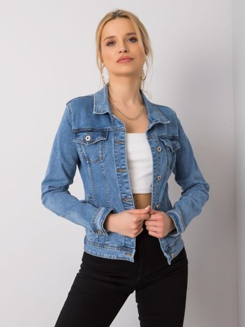Niebieska kurtka z denimu Gabriela