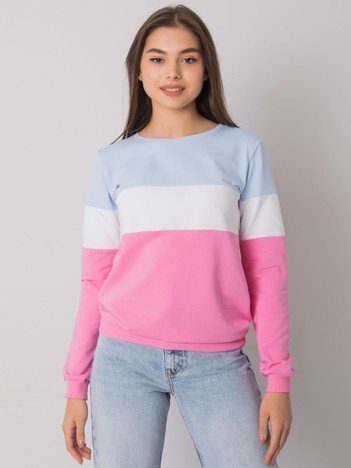 Niebiesko-różowa bluza Larice RUE PARIS