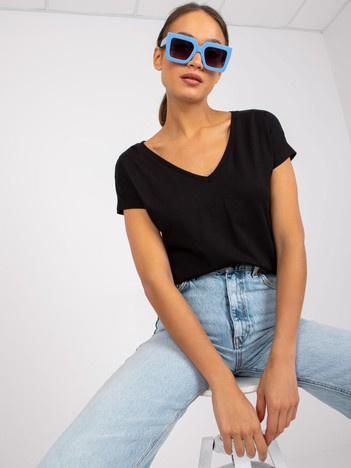 Czarny t-shirt Emory