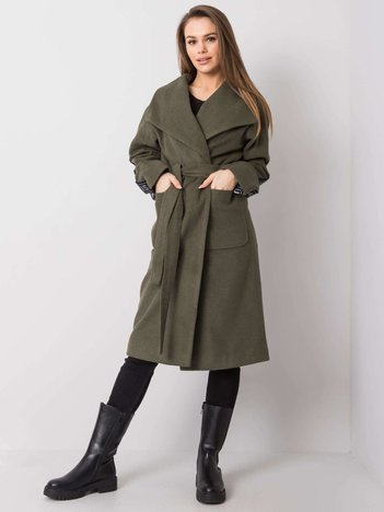 Khaki płaszcz Danni