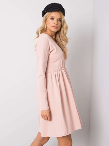 Brudnoróżowa sukienka Brooke RUE PARIS