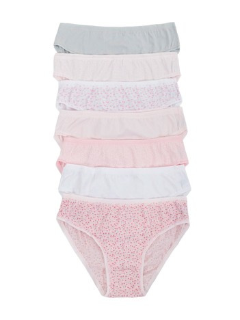 Klasyczne majtki damskie z bawełny 7-pak