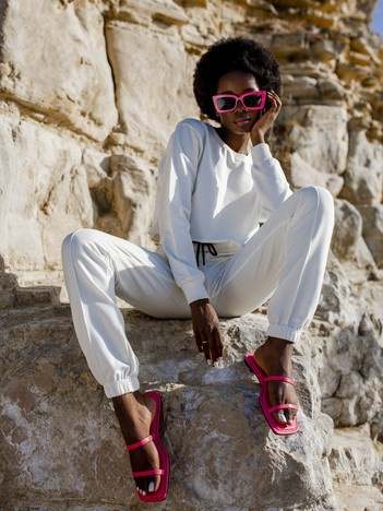 Ecru komplet damski Mathilde RUE PARIS