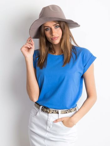 Ciemnoniebieski t-shirt Revolution