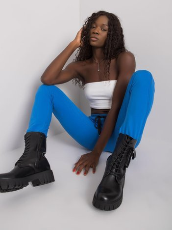 Ciemnoniebieskie spodnie dresowe Hadley