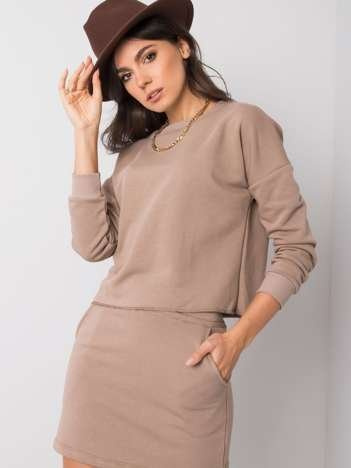 Ciemnobeżowy komplet Daniela RUE PARIS