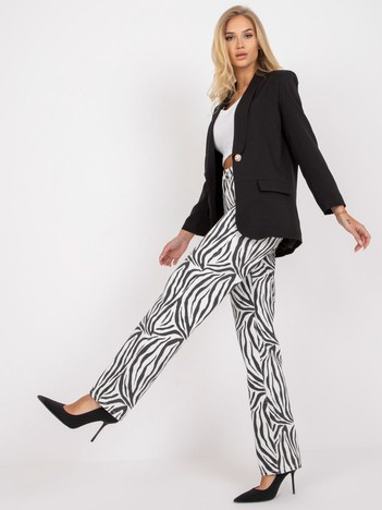 Czarna elegancka marynarka z długim rękawem Guerrero