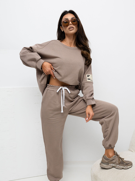 Fango dresowy komplet z bluzą oversize RUE PARIS