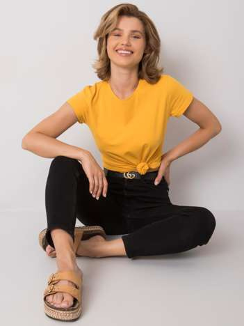 Jasnopomarańczowy t-shirt Peachy