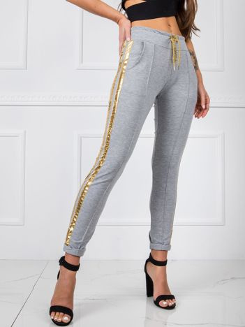 Szare spodnie Sibille