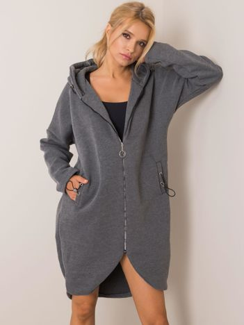 Ciemnoszara bluza Tina RUE PARIS